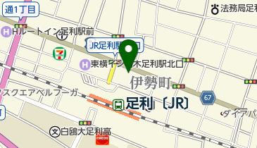 セコム株式会社足利営業所の地図画像