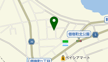 サンデンタルアートの地図画像