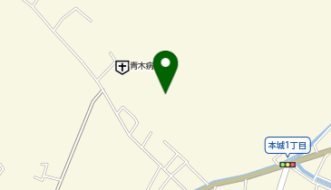 青木病院 うぐいす寮の地図画像