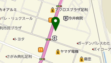フィリップ証券株式会社足利支店の地図画像