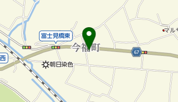 酒巻屋ふとん店の地図画像