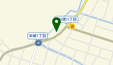 中島ふとん店の地図画像