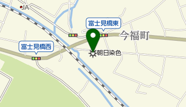 朝日染色株式会社の地図画像
