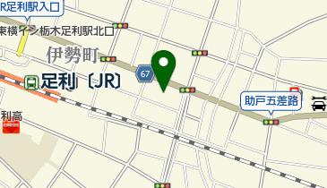 ピザーラ足利店の地図画像