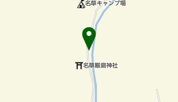 弁天つり堀の地図画像