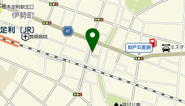 あずまばし美容室の地図画像