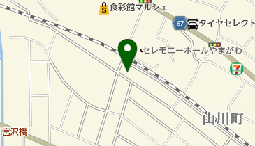 アテナ美容室の地図画像