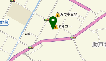 美容室コレクション足利店の地図画像