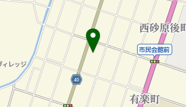 株式会社田野商店の地図画像