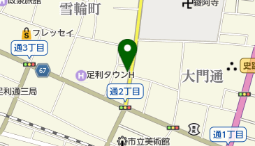 ウチダメガネの地図画像