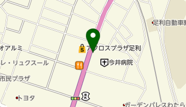 日本調剤足利薬局の地図画像