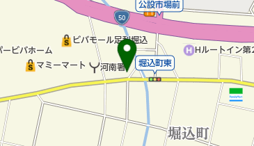 かみや薬局 足利南店の地図画像
