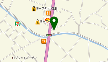 プラージュ足利店の地図画像