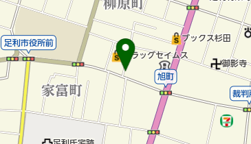 前川理容室の地図画像