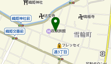 津る家の地図画像