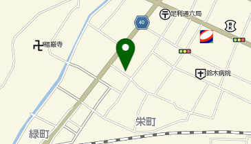 鳥つね・緑町の地図画像