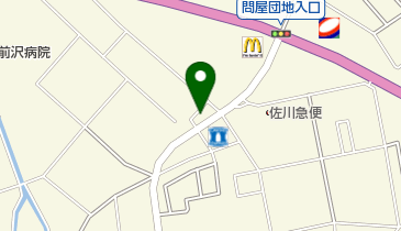 田中菓子店足利店の地図画像