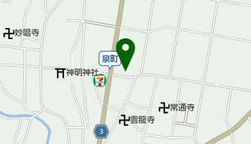 有限会社岸印刷の地図画像