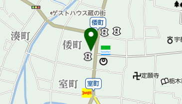 高田カバン店の地図画像