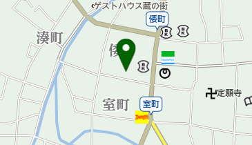 植竹ミシン電器商会の地図画像