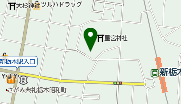 ニッセイ栃南の地図画像