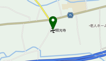 照光寺の地図画像