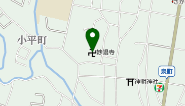 妙唱寺の地図画像