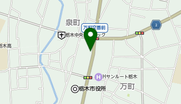 田政砿業株式会社の地図画像