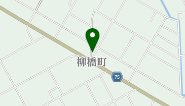 柴食料品店の地図画像