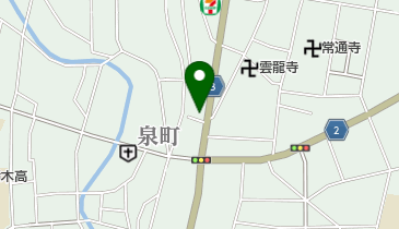 有限会社福原石材の地図画像