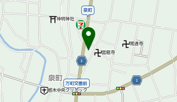 株式会社泉の地図画像