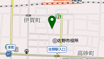 青山デンキの地図画像