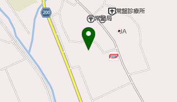 佐野市 常盤地区公民館の地図画像