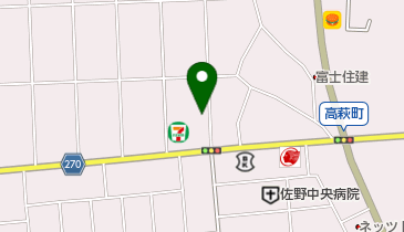 七色美粧の地図画像