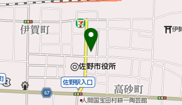 岩上酒店の地図画像