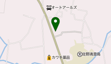 ハスミ自動車サービスの地図画像