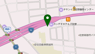 有限会社ムーブハウス 佐野展示場の地図画像