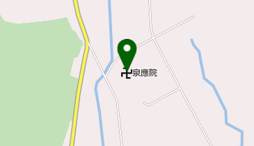 泉応院の地図画像