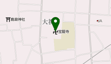 宝竜寺の地図画像