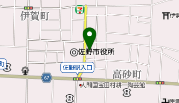 共和証券株式会社 佐野支店の地図画像