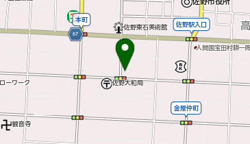 ふとんのさやまの地図画像