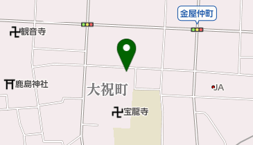佐野接骨院の地図画像