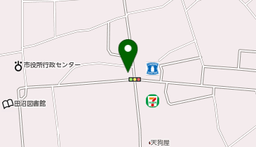 前原美容室の地図画像