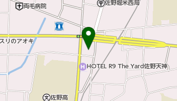 少林寺拳法佐野道院の地図画像