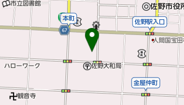 アクサ生命保険株式会社佐野営業所の地図画像