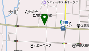 チェリーケーキの店の地図画像