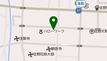 秋山理容室の地図画像