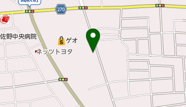 藤倉理容所の地図画像