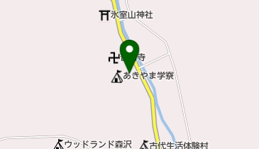 佐野市役所 あきやま学寮の地図画像