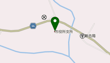 佐野市役所 新合支所の地図画像